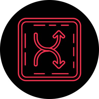 seo modern simgesinin vektör illüstrasyonu