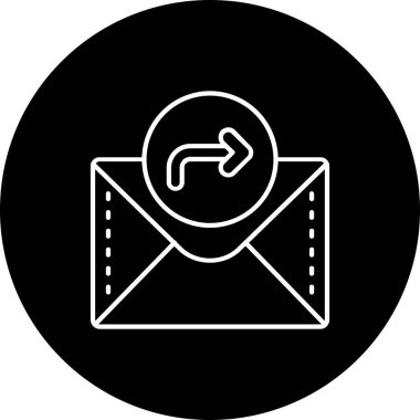 E- posta simgesi vektör illüstrasyonu