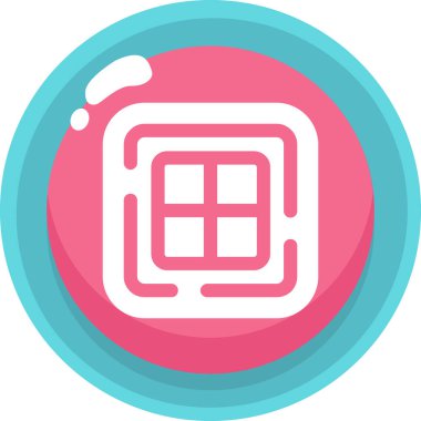 seo modern simgesinin vektör illüstrasyonu