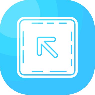 Taslak ok simgesi dolduruldu. Beyaz arka planda izole edilmiş. Sembol. Navigasyon işaretçisi işareti. vektör.