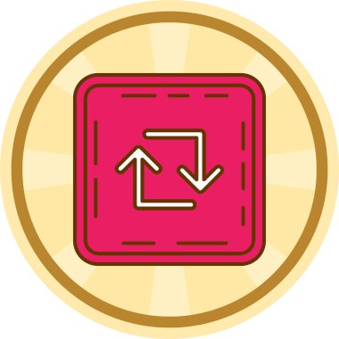 seo modern simgesinin vektör illüstrasyonu