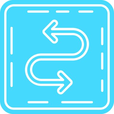 yön simgesi sembol tasarımı