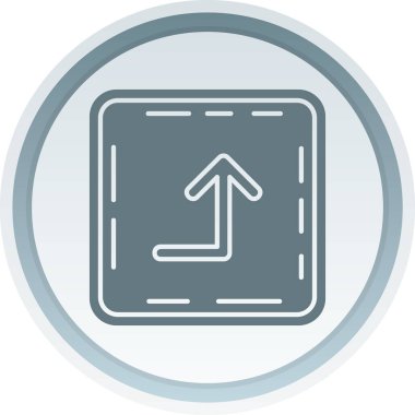 ok simgesi, vektör illüstrasyonu