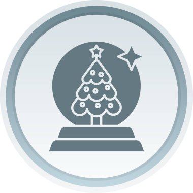 Yılbaşı ağacı. Web simgesi