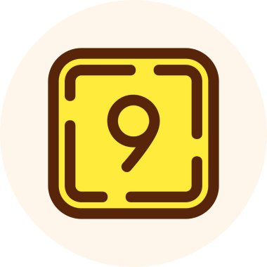 8 Mart ikon vektör illüstrasyonu