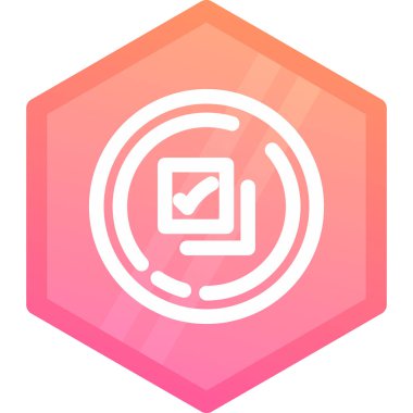 Saatin bir simgesinin vektör illüstrasyonu