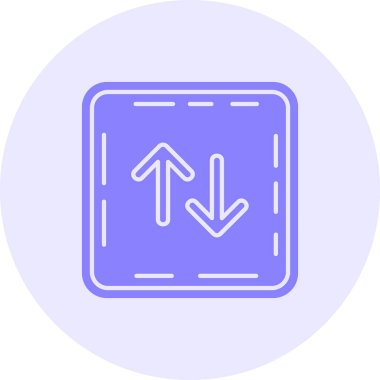 ok simgesi vektör illüstrasyonu