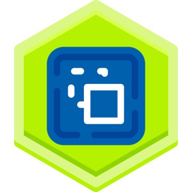 Kredi kartı simgesi ve vektör illüstrasyonu beyaz arkaplanda izole edildi