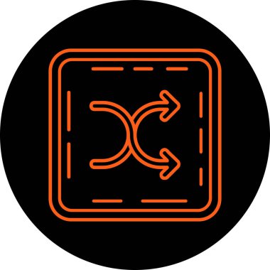 ok simgesinin vektör illüstrasyonu