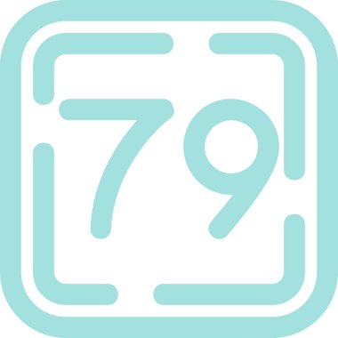 77 numara, tasarım, şablon, vektör illüstrasyonu