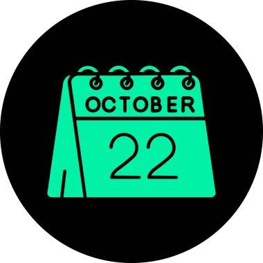 Takvim simgesinin vektör illüstrasyonu