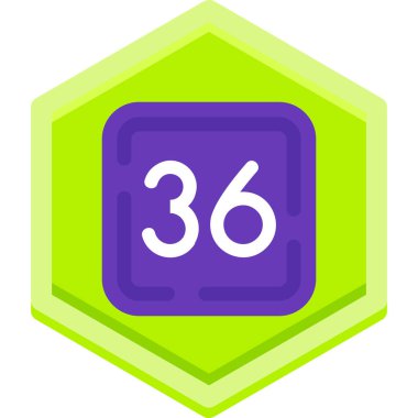 50 3 yeşil vektör simgesi