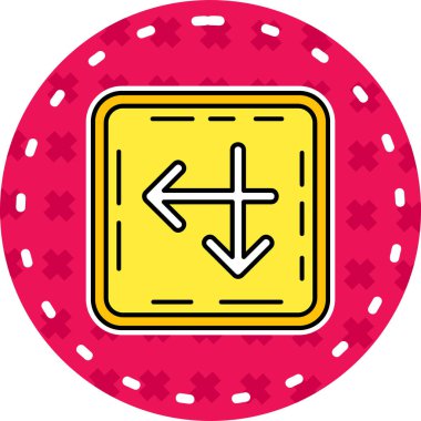 Kumarhane yonga simgesi vektör illüstrasyonu