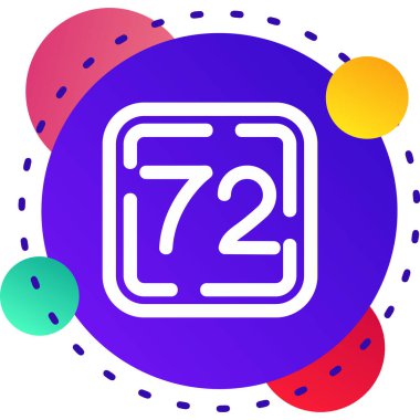 Şanslı yedili büyük ikramiye ikonu beyaz arka planda izole edilmiş kumarhane kumar makinesi. Kumarhane. Renkli taslak konsepti. vektör