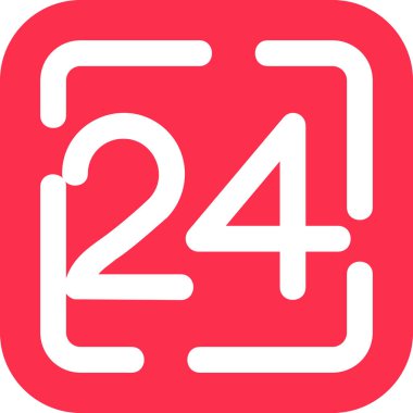 Takvim simgesi vektör illüstrasyonu