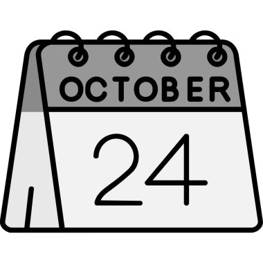 Takvim simgesi tasarımı, vektör illüstrasyonu