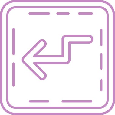 yol simge vektör çizim