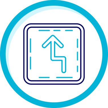 ok simgesi vektör illüstrasyonu