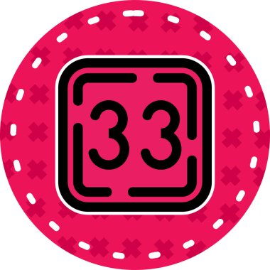 Kumarhane çipi ikonu. taslak kumarhane çipi vektör simgesi rengi düz izole