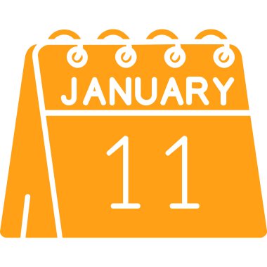 Takvim simgesi vektör illüstrasyonu