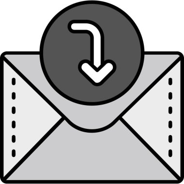 e- posta zarfı harf simgesi