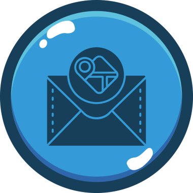 e-posta simgesi doldurulmuş - taslak biçimi