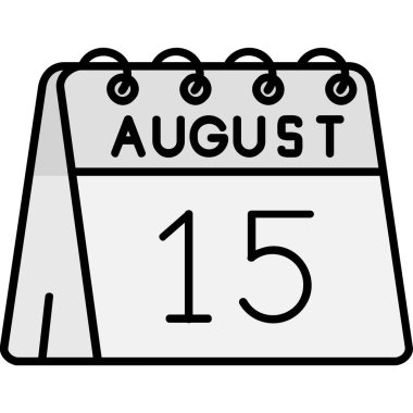 Takvim simge tasarlamak vektör