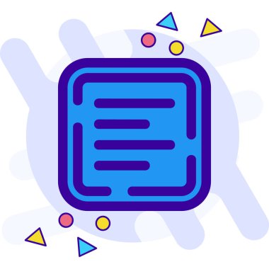 Kitap. Web simgesi basit illüstrasyon