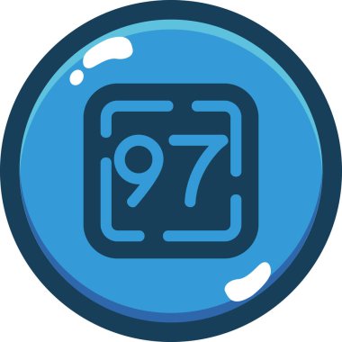 seo modern simgesinin vektör illüstrasyonu