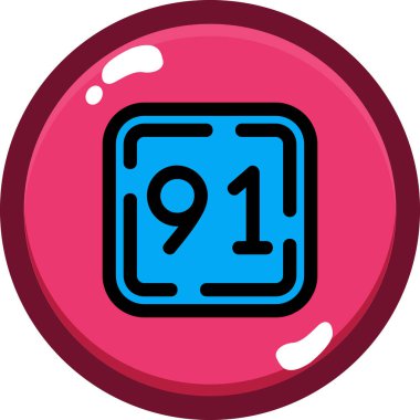 Top ikonu. vektör illüstrasyonu