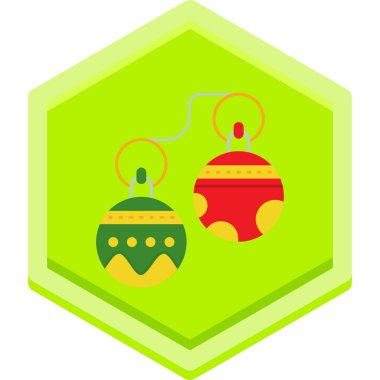 Yılbaşı ağacının vektör çizimi