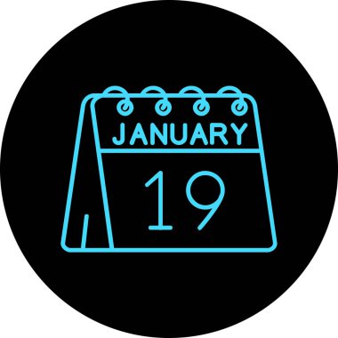 takvim işareti simgesi. Vektör çizim