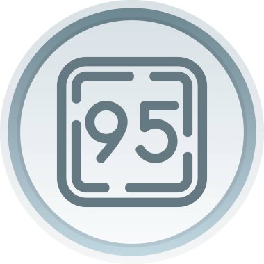 Modern b 'nin vektör illüstrasyonunda 9 saat eksik