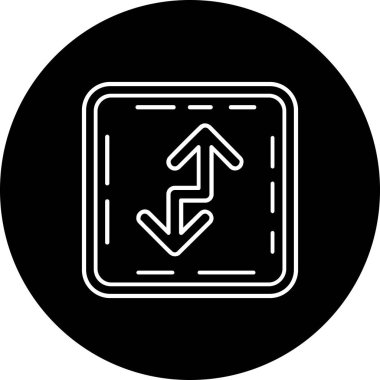 ok simgesinin vektör illüstrasyonu