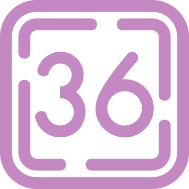 takvim simgesini, basit vektör çizim