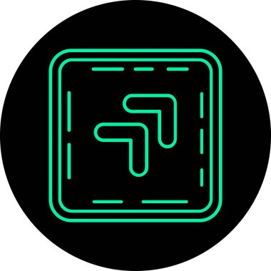 seo modern simgesinin vektör illüstrasyonu