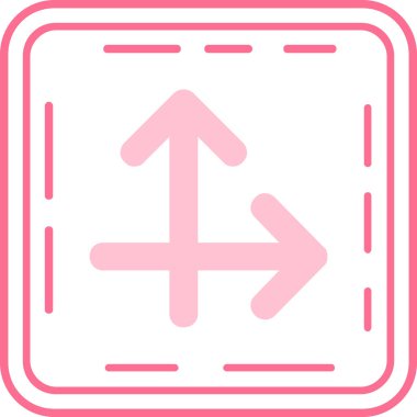 Simge vektör illüstrasyonunu yönlendir