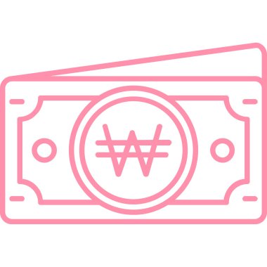 Bir kredi kartı simgesinin vektör çizimi