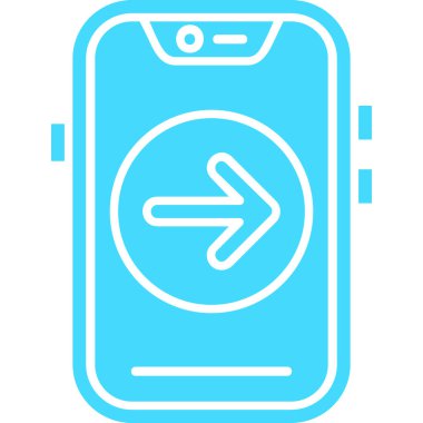 Telefon simgesi vektör illüstrasyonu