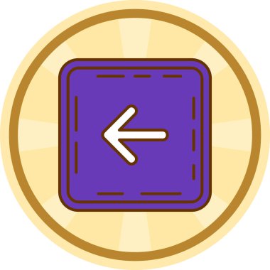 ok simgesi vektör illüstrasyonu