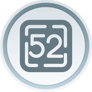 Tek izole edilmiş simgenin vektör illüstrasyonu