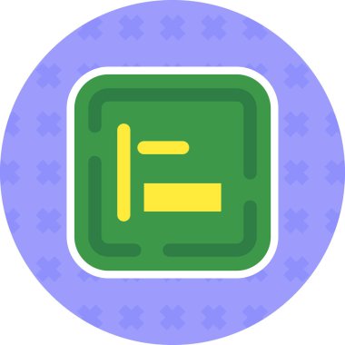 Modern b 'nin vektör illüstrasyonu eksik simgesi