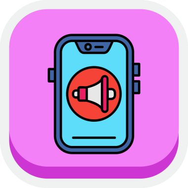 Telefon simgesi vektör illüstrasyonu