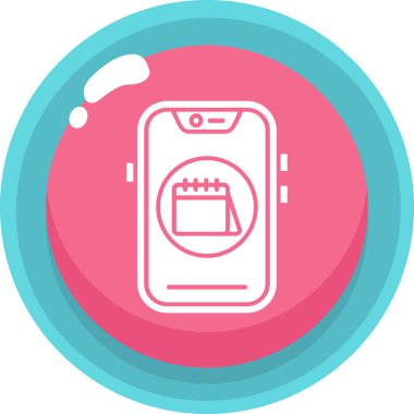 cep telefonu ikonu vektör illüstrasyonu