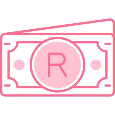 bank düz vektör simgesi