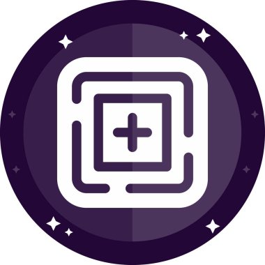 Hastanenin vektör illüstrasyonu