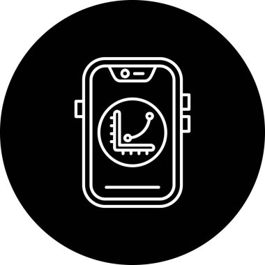 vektör smartwatch simgesi çizimi