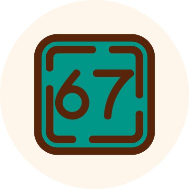 vektör illüstrasyonu, çizgi film simgesi ögesi.