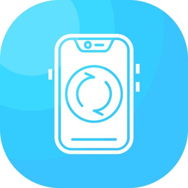 Uygulama modern simgesinin vektör illüstrasyonu