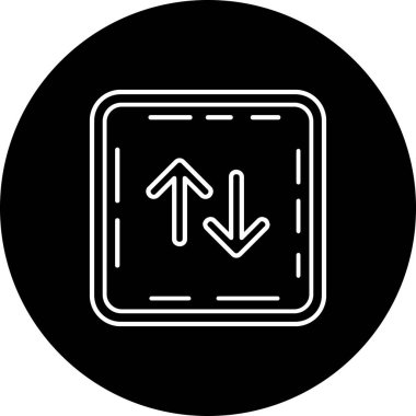 ok simgesinin vektör illüstrasyonu